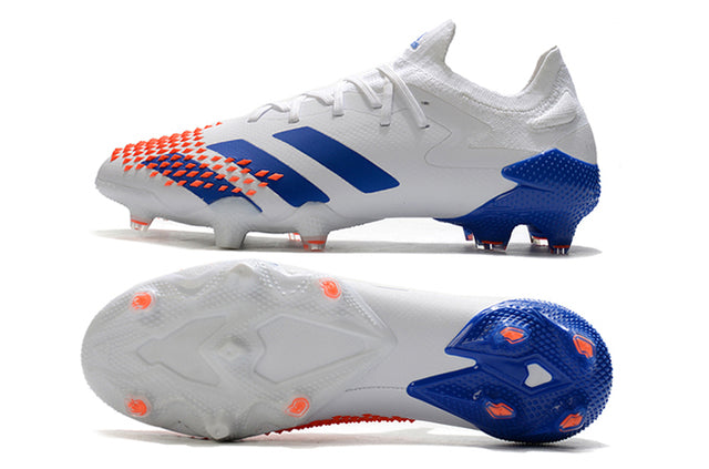 Adidas Predator Mutator .1 FG Soccer Cleats – High Top – White/Blue